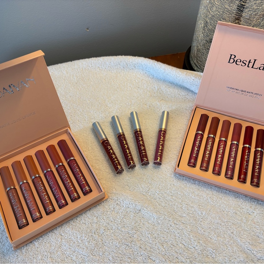 Lip Gloss Set - Red and Pink Shades